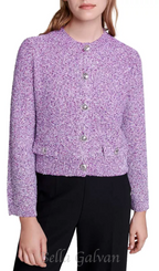 Flowering Girl Women Mypurple Cardigan in Fuchsia Pink