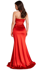 Flowering Girl Women antonia Mesi Halter Neck Heart Embellished 2 Piece Set