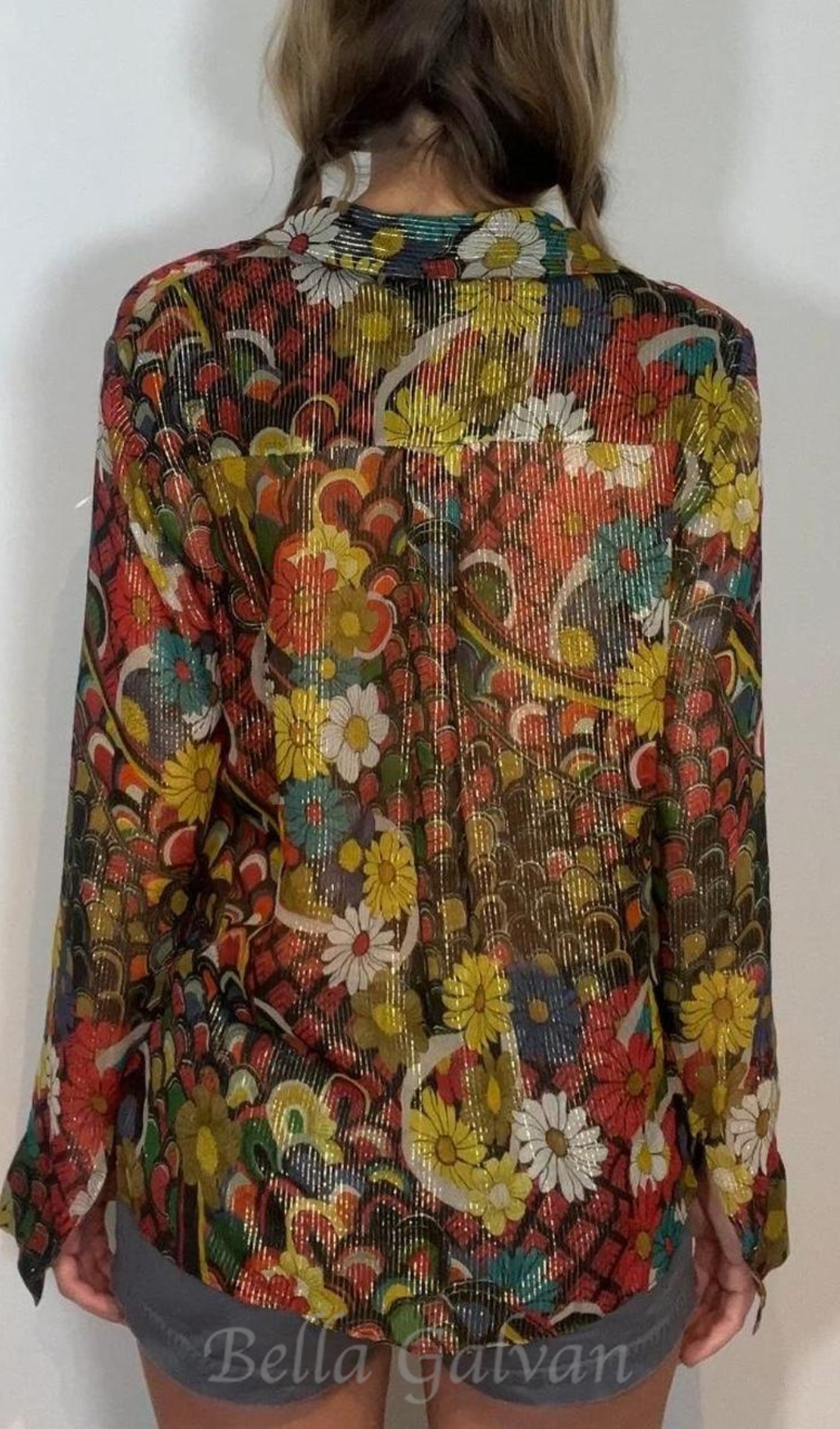 Flowering Girl Women Women's Multi Blouse