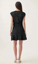 Flowering Girl Women Cordelia sequin-embellished tiered mini dress