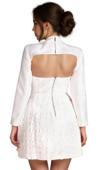 Flowering Girl Women astrid Tum Tube Top 3D Floral 2 Piece Dress Set