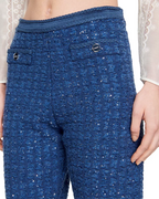 Flowering Girl Women Palmira Tweed Trousers in blue