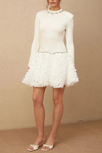 Flowering Girl Women Clara Embellished Mini Dress