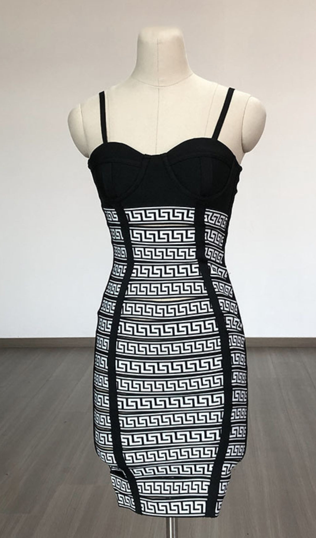 Flowering Girl Women JACQUARD PATCHWORK BANDAGE PARTY DRESS