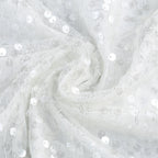 Flowering Girl Women Yvette Pearl Embellished Sequin Maxi Dress In White