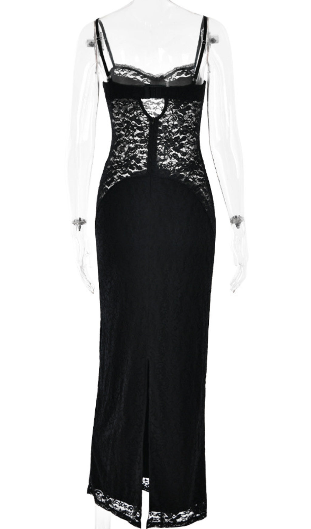 Flowering Girl Women Spaghetti Lace Maxi Dress