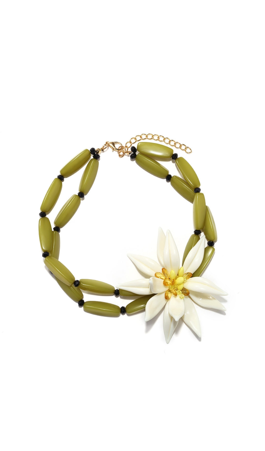 Flowering Girl Women Dulce Flower Necklace