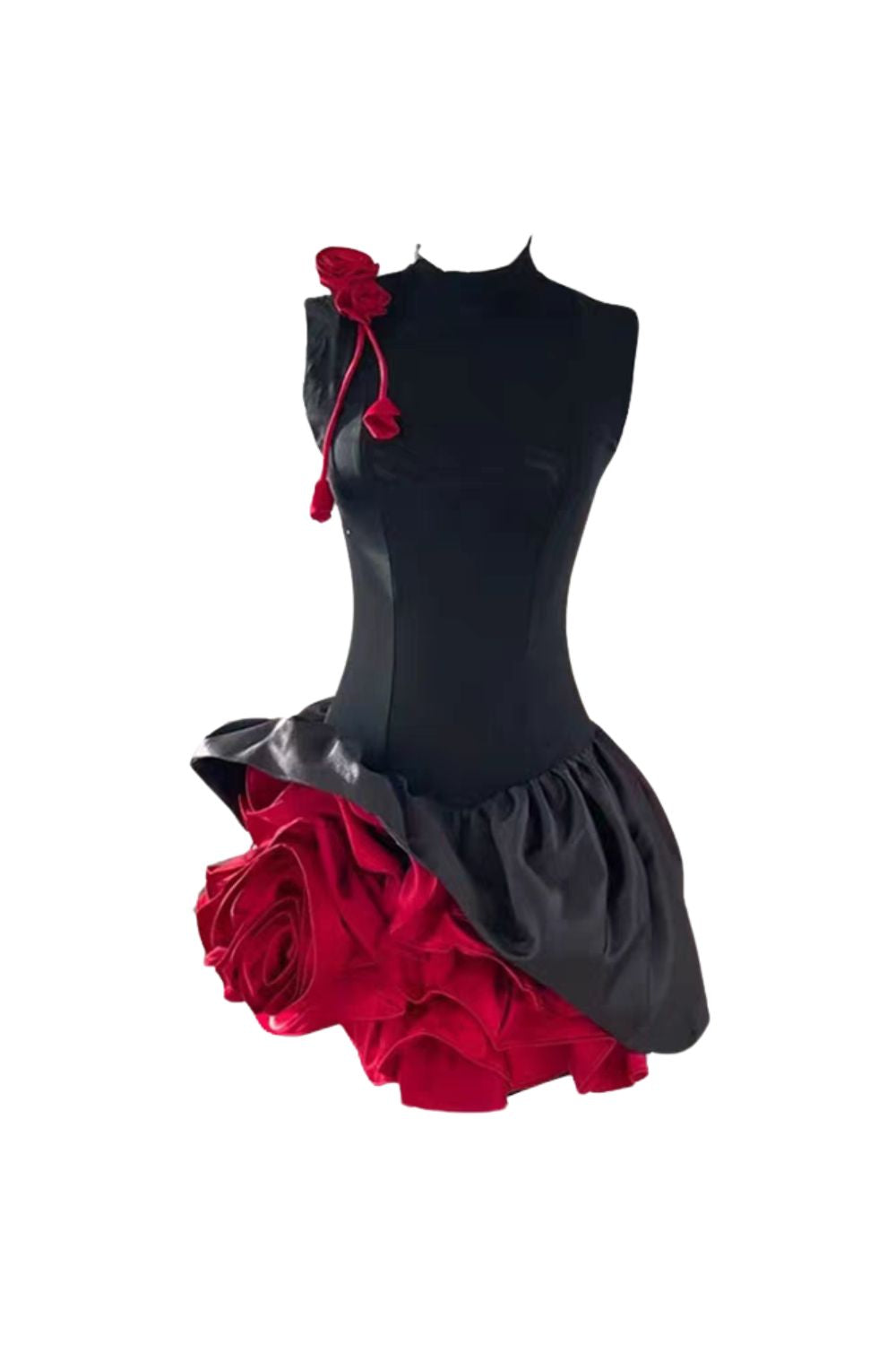 Flowering Girl Women Cristiano Flower Appliqué Mini Dress