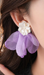 Flowering Girl Women Dreama Flower Earrings