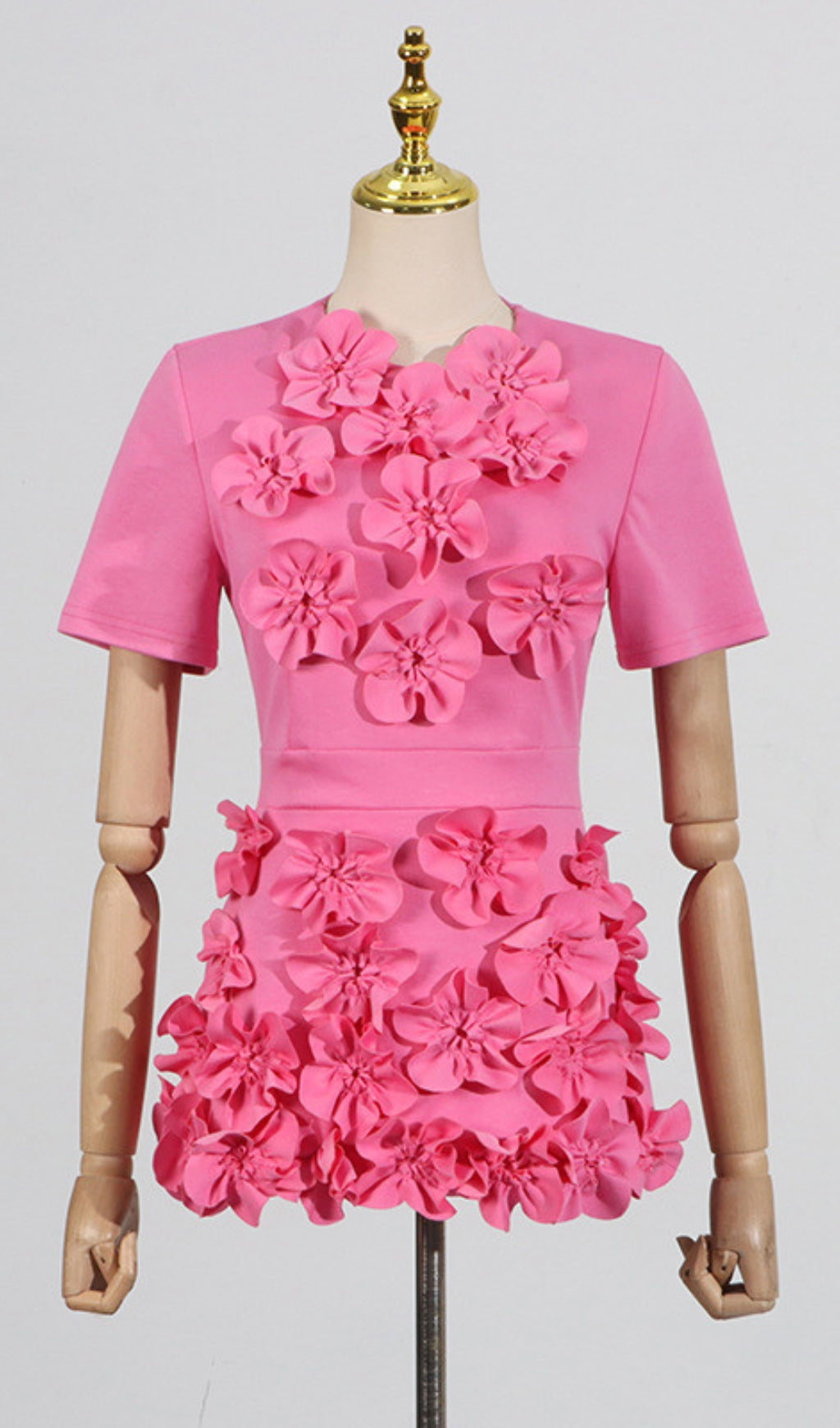 Flowering Girl Women trista Flower Two-Piece Set in pink