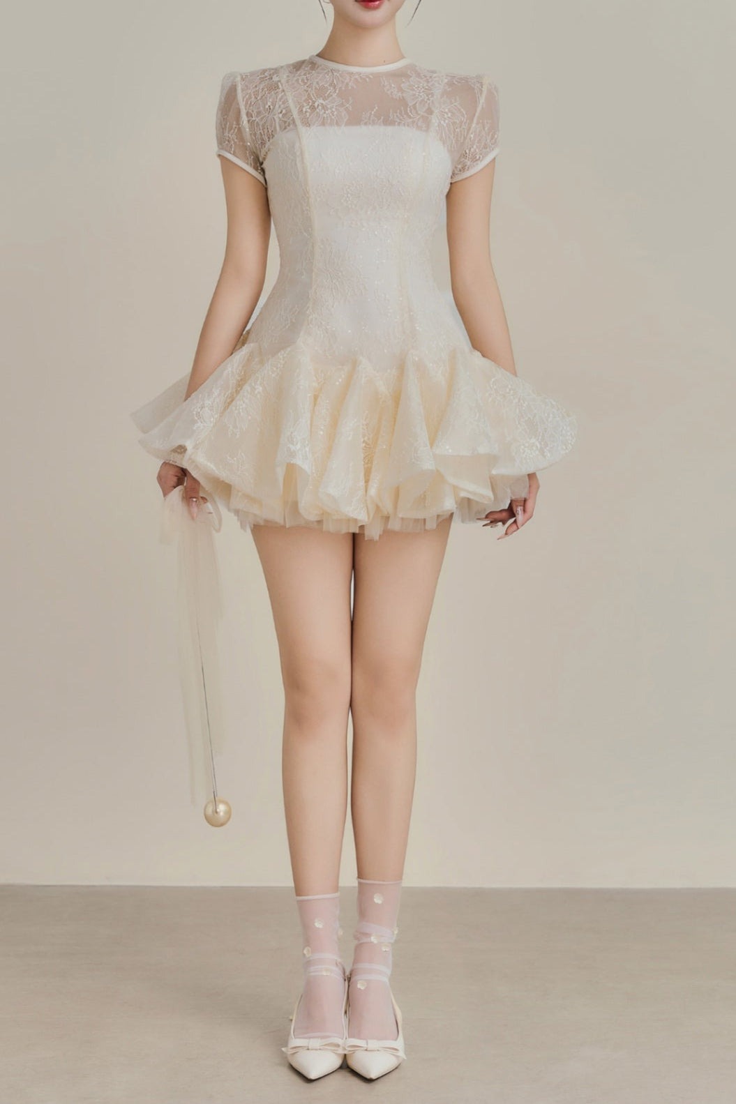 Flowering Girl Women Sarah Lace Mini Dress