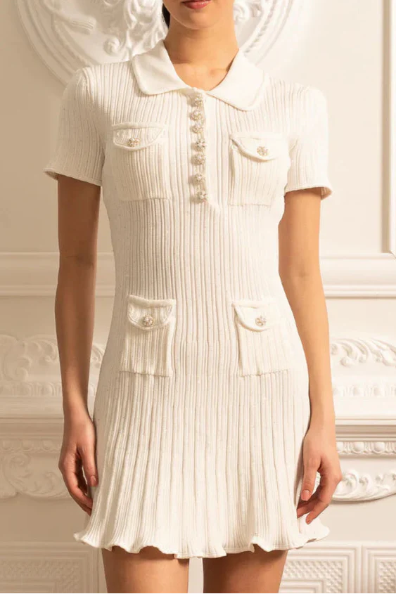 Flowering Girl Women Sequin Knit Mini Dress