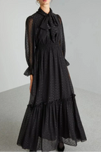 Flowering Girl Women Foulard-embellished dress