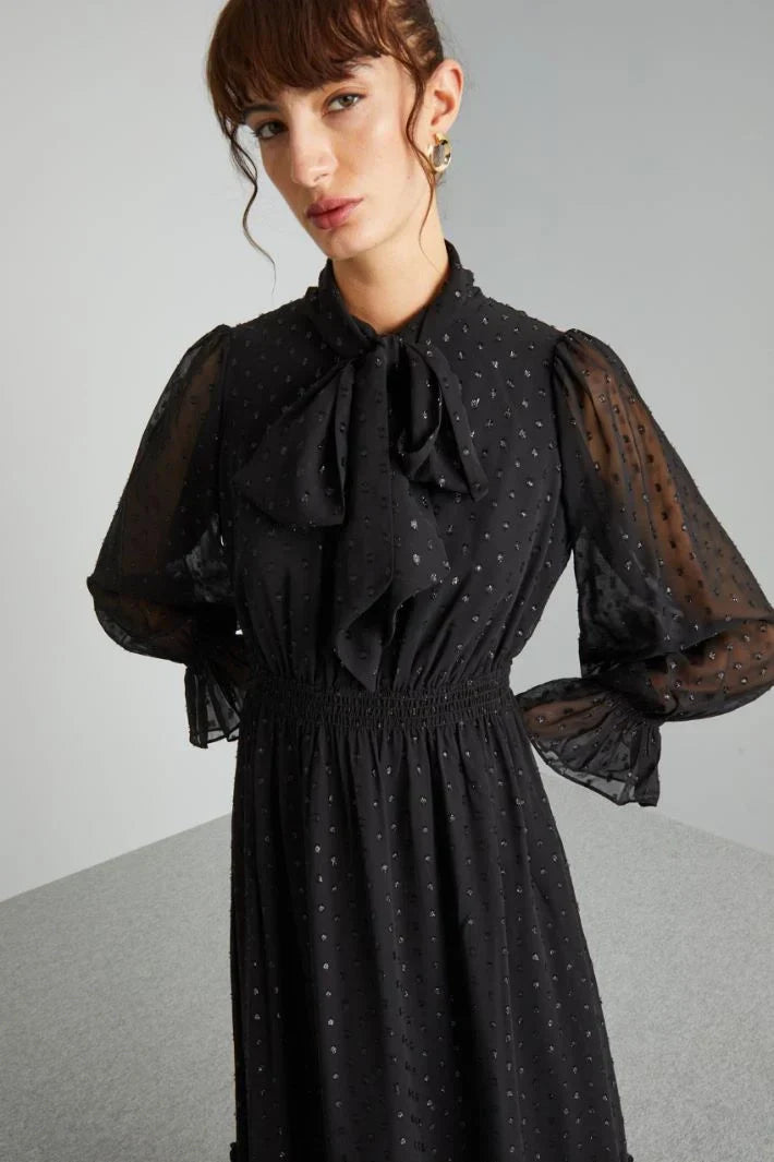 Flowering Girl Women Foulard-embellished dress