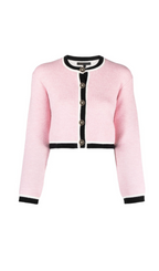 CLOVE-BUTTONS CROPPED CARDIGAN
