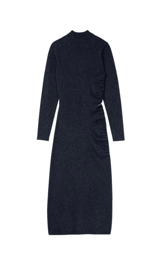 Flowering Girl Women BLACK KNIT MAXI DRESS
