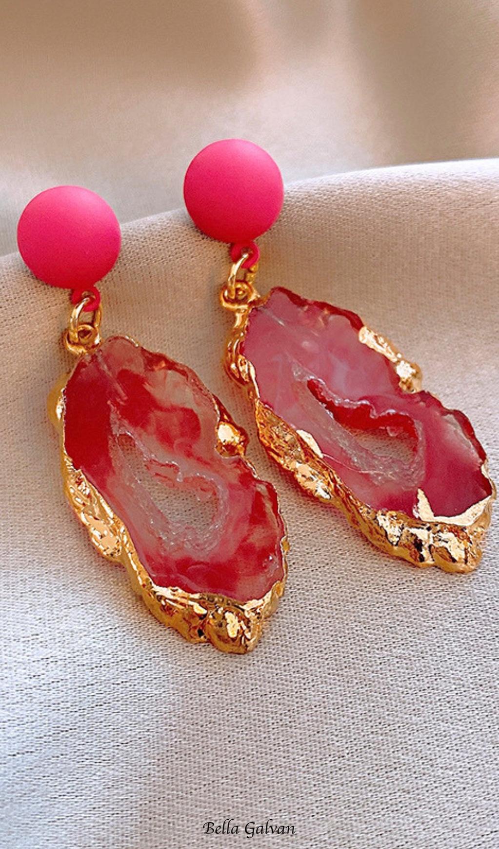 Flowering Girl Women Dorothy Pink Earrings