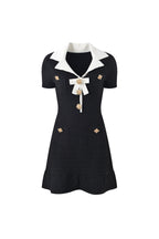 Flowering Girl Women Embellished Bouclé Mini Dress