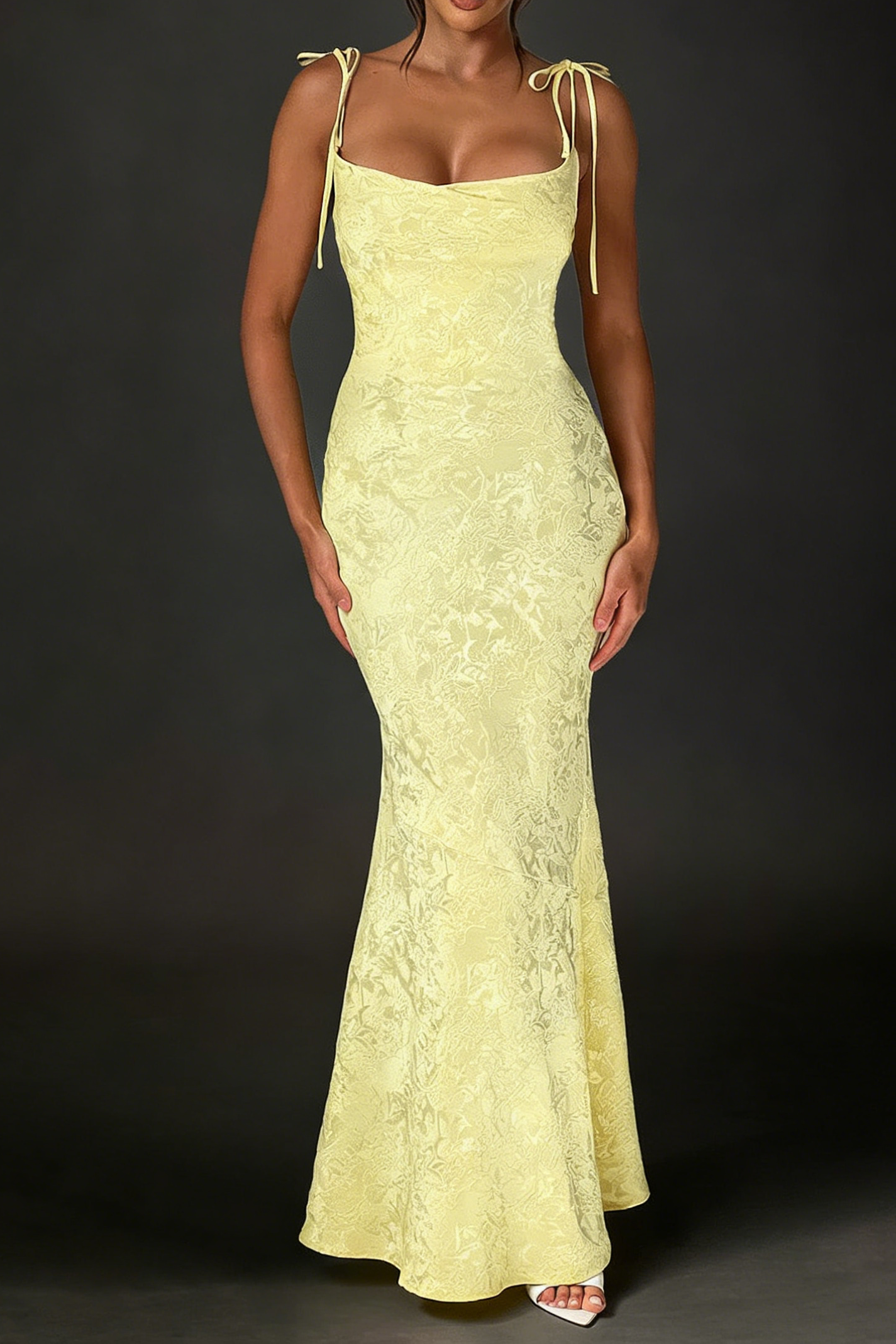 Whitney Maxi Dress - Lemon