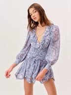 Flowering Girl Women Margarite Printed Mini Dress