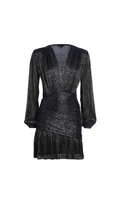 CROSSOVER SHIMMER MINI DRESS
