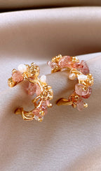 Flowering Girl Women Dulcea Pearl Earrings