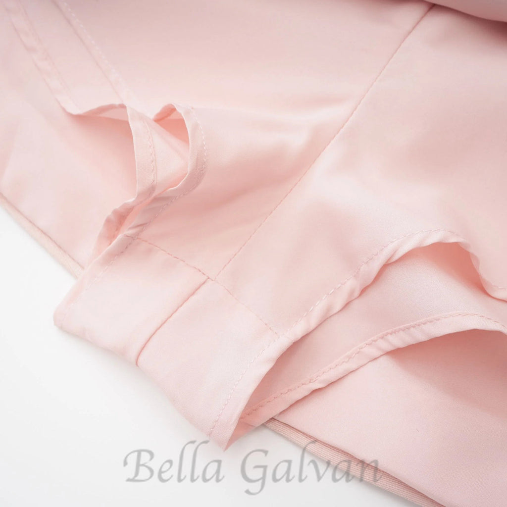 Flowering Girl Women pink bowknot top skirt set