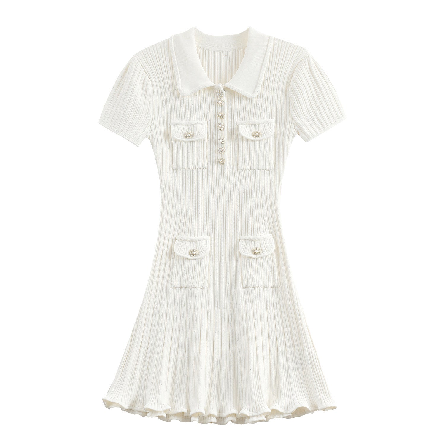 Flowering Girl Women Sequin Knit Mini Dress