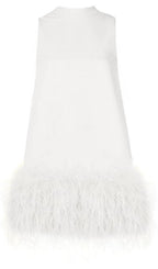 Feather Mini Dress