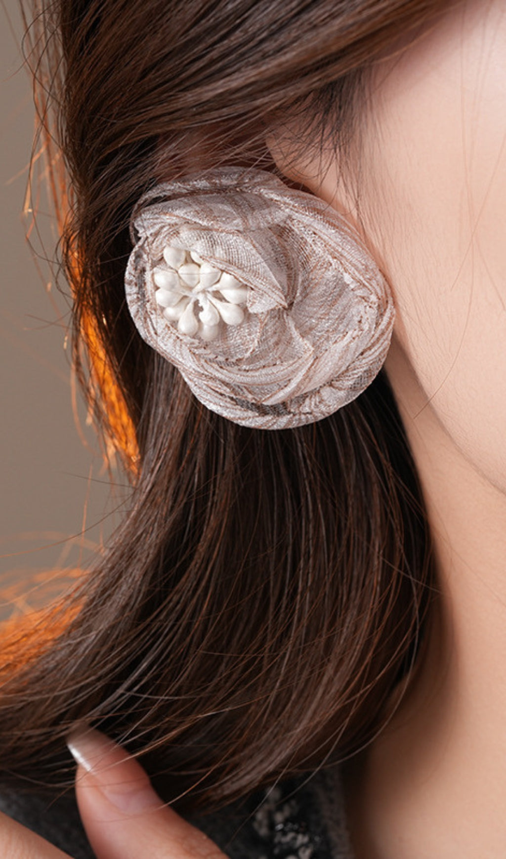 Flowering Girl Women Danny Flower Earrings