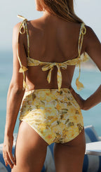 Flowering Girl Women Donahue Printed Three-Piece Swimsuit