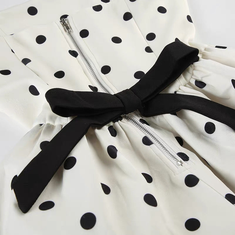 Flowering Girl Women Lumi Dot Strapless Mini Dress