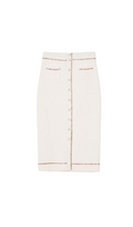 KNIT MIDI PENCIL SKIRT