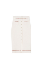 KNIT MIDI PENCIL SKIRT