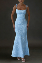 Whitney Maxi Dress - Blue