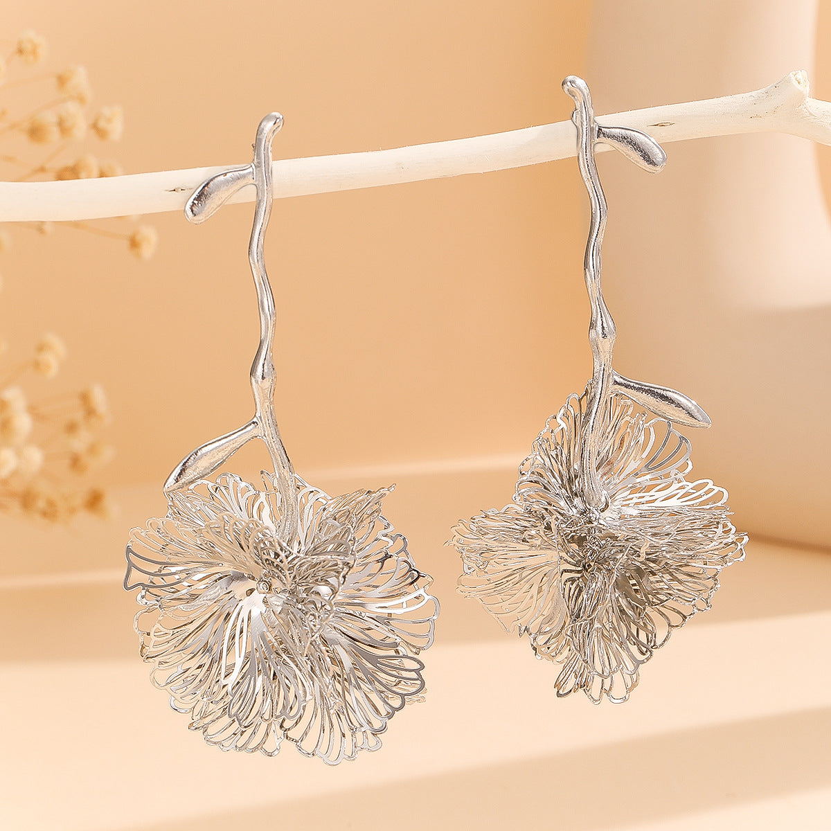 Flowering Girl Women Cynthia Flower Earrings