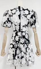 Flowering Girl Women CHAYAN FLOWER EMBROIDERY MINI DRESS