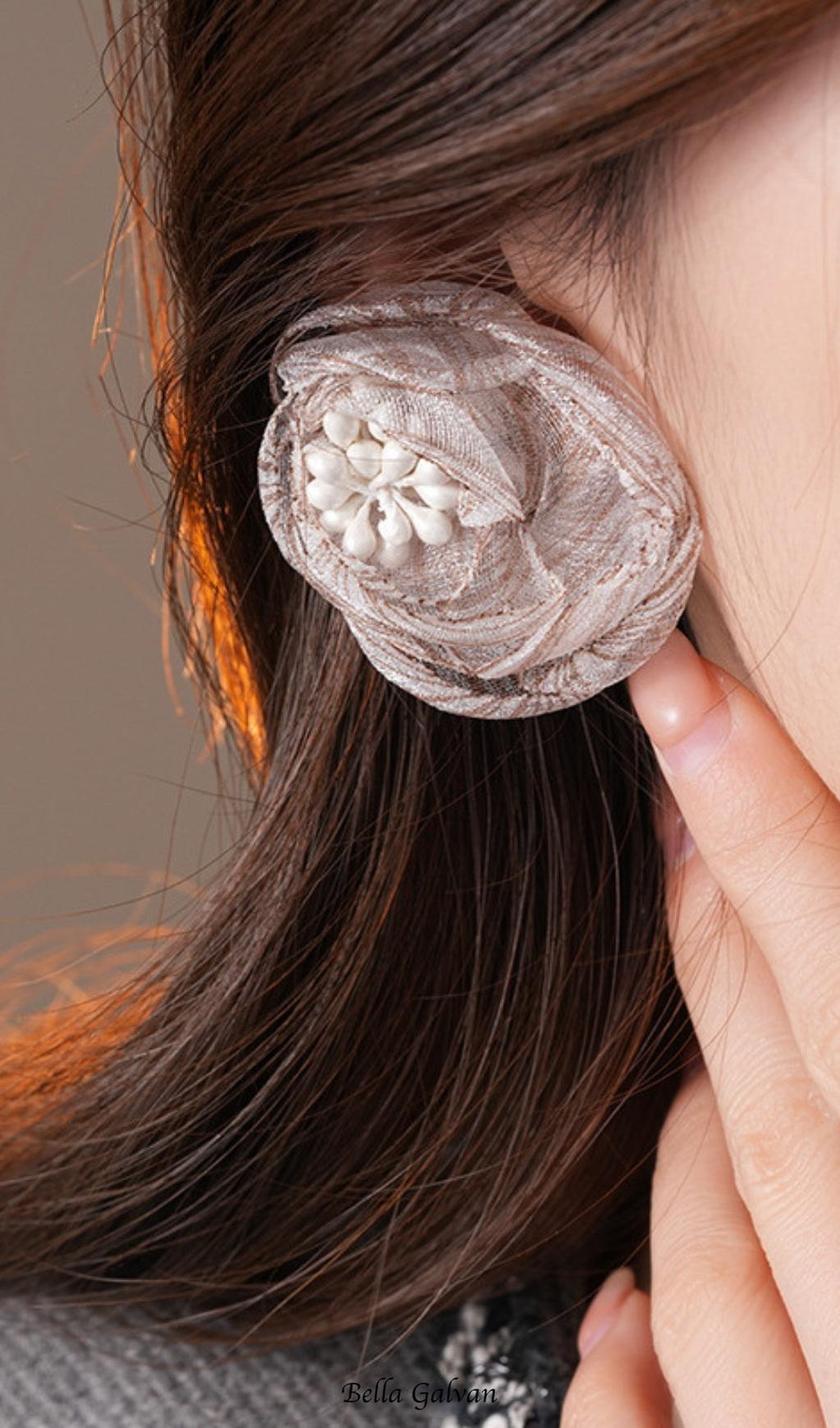 Flowering Girl Women Danny Flower Earrings