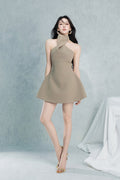 Ayate Twist Mini Dress