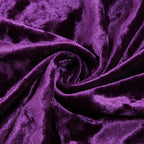 Flowering Girl Women Purple V Neck Ruched Velvet Mini Dress