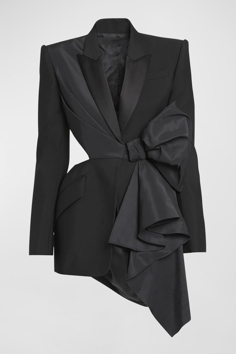 Flowering Girl Women Layla Cut-Out Bow-Embellished Blazer