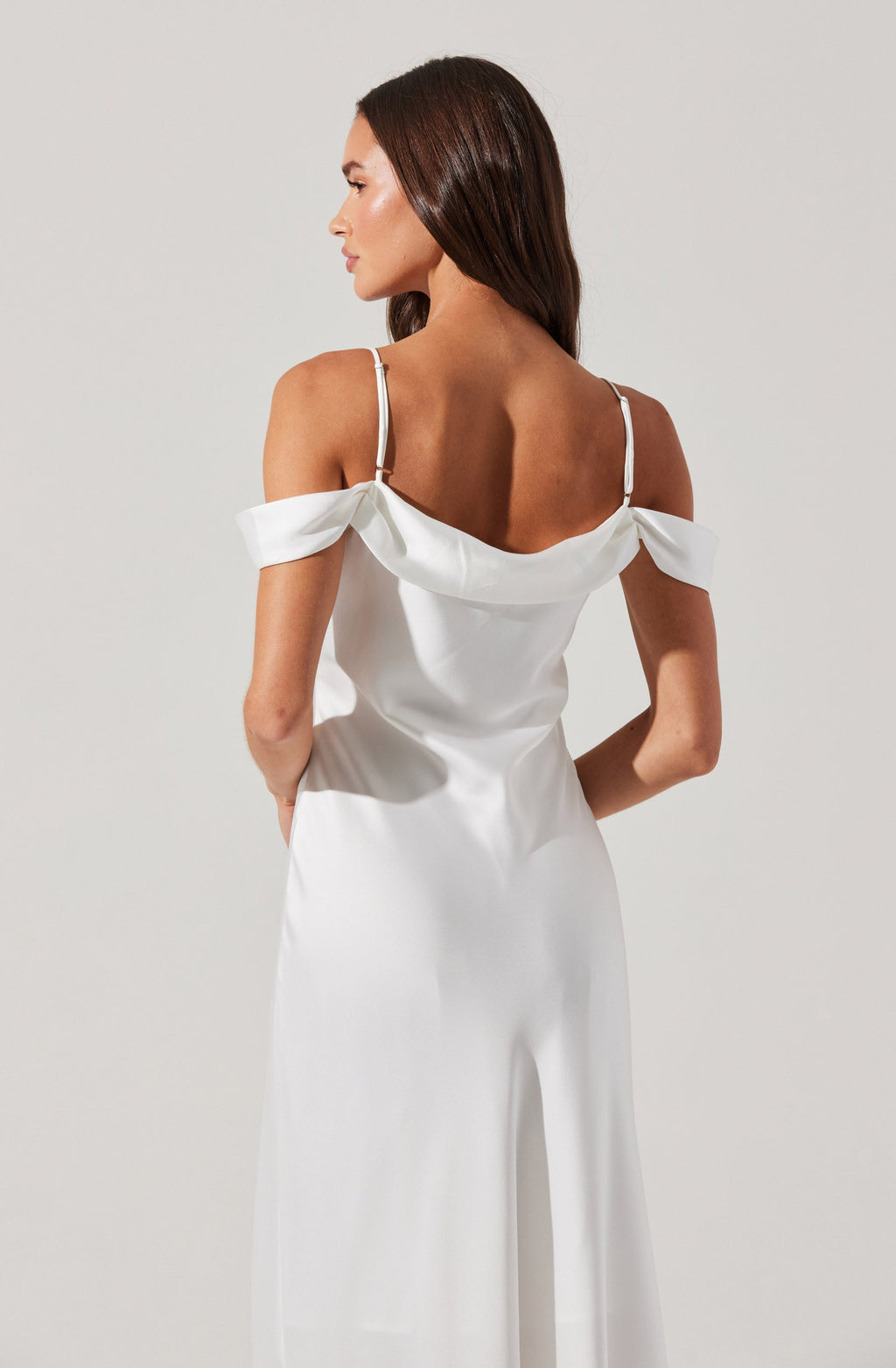Flowering Girl Women Kitura Cold Shoulder Midi Dress