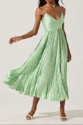 Flowering Girl Women Maeve Pleated Midi Dress