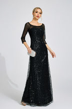 Flowering Girl Women sarah black Diamond embellished tulle Maxi Dress