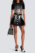 Flowering Girl Women Ailka Sequin Embellished Velvet Set