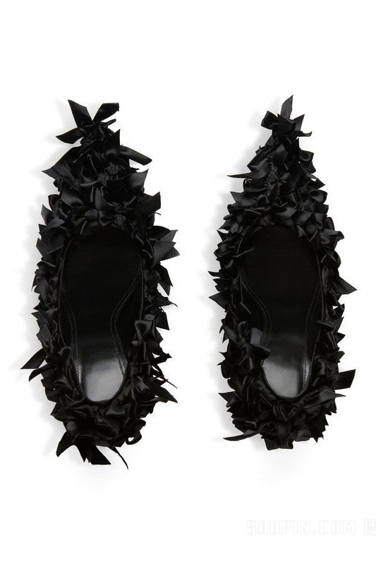Flowering Girl Women Aleah Bow-embellished Pumps