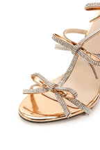 Flowering Girl Women Aliaya Diamante Buckle Stiletto Sandals