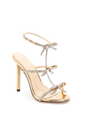 Flowering Girl Women Aliaya Diamante Buckle Stiletto Sandals