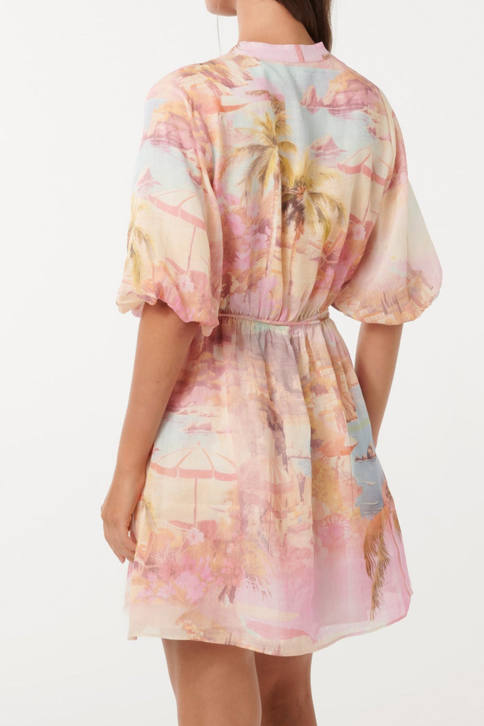 Flowering Girl Women Franny multicolor floral print Mini Dress