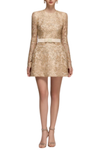 Flowering Girl Women Anslie Lace Belted Mini Dress